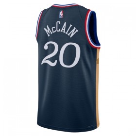 NBA Mænd Trøje Philadelphia 76ers Jared Mccain 2025-26 Nike City Edition Navy Swingman